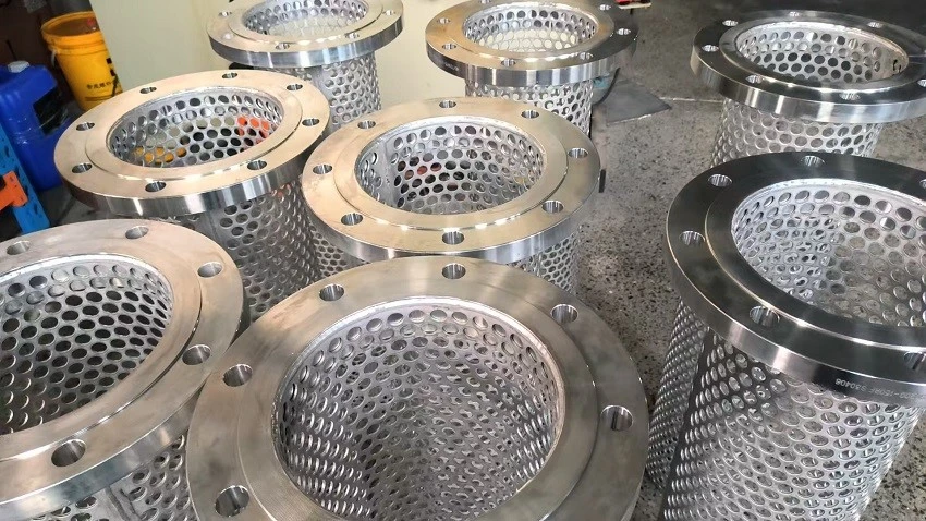 Stainless Steel Perforated Tube Filter Stainless Steel Perforated Tube Filter